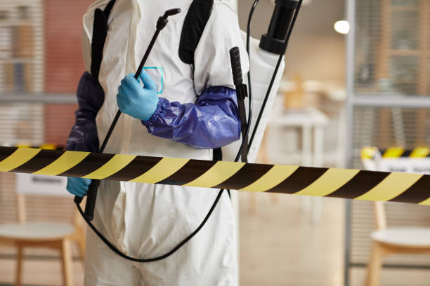 Professional Biohazard technician working in Houston, MO